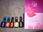 Nieuwe PG Pink Gellac div. kleuren 10,- of complete set 40,-, Ophalen of Verzenden, Nieuw, Overige kleuren, Handen en Nagels