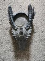 Theelichthouder drakenhoofd, Huis en Inrichting, Woonaccessoires | Kandelaars en Kaarsen, Ophalen of Verzenden, Overige materialen