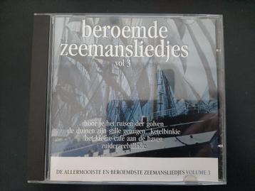 Cd - Beroemde Zeemansliedjes, vol 3, 20 nummers. beschikbaar voor biedingen