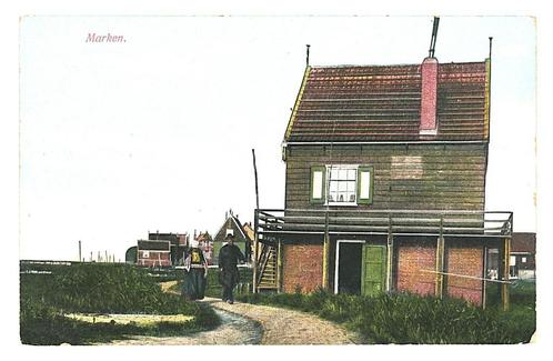 953811	Marken	Begin vorige eeuw	Leuke oude kaart Onbeschreve, Verzamelen, Ansichtkaarten | Nederland, Ongelopen, Noord-Holland