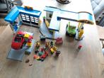 Playmobil garage en tankstation, Gebruikt, Ophalen of Verzenden