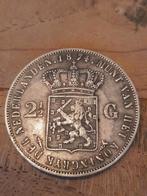 Rijksdaalder Willem 3 uit 1874, Postzegels en Munten, Ophalen of Verzenden, Koning Willem III, 2½ gulden