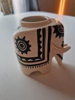Olifant Vaasje met Decoratie, Antiek en Kunst, Antiek | Keramiek en Aardewerk, Ophalen
