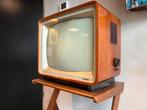 Vintage TV jaren 60 met tafel en radio, Audio, Tv en Foto, Vintage Televisies, Philips, Gebruikt, Minder dan 40 cm, Philips