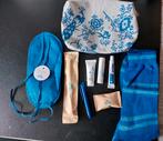 Wit Rituels KLM toilette tasje met inhoud, Sieraden, Tassen en Uiterlijk, Toilettassen, Ophalen of Verzenden, Blauw