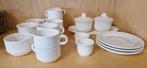Villeroy & Boch Luxembourg | Servies Adriana | Wit porselein, Villeroy & Boch, Ophalen of Verzenden, Zo goed als nieuw, Overige stijlen