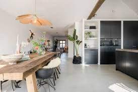 Iconische Eiken Houten tafel, Huis en Inrichting, Tafels | Eettafels, Zo goed als nieuw, 50 tot 100 cm, 200 cm of meer, Vijf personen of meer