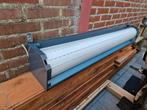 Elektrisch rolluik antraciet/wit, Doe-het-zelf en Verbouw, Rolluiken, Ophalen, Gebruikt, 100 tot 150 cm, 200 cm of meer