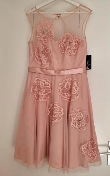 Nieuw met kaartje! Prachtige roze jurk Vera Mont maat 40 beschikbaar voor biedingen