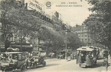 (379-169-021) Paris Boulevard des Italiens beschikbaar voor biedingen