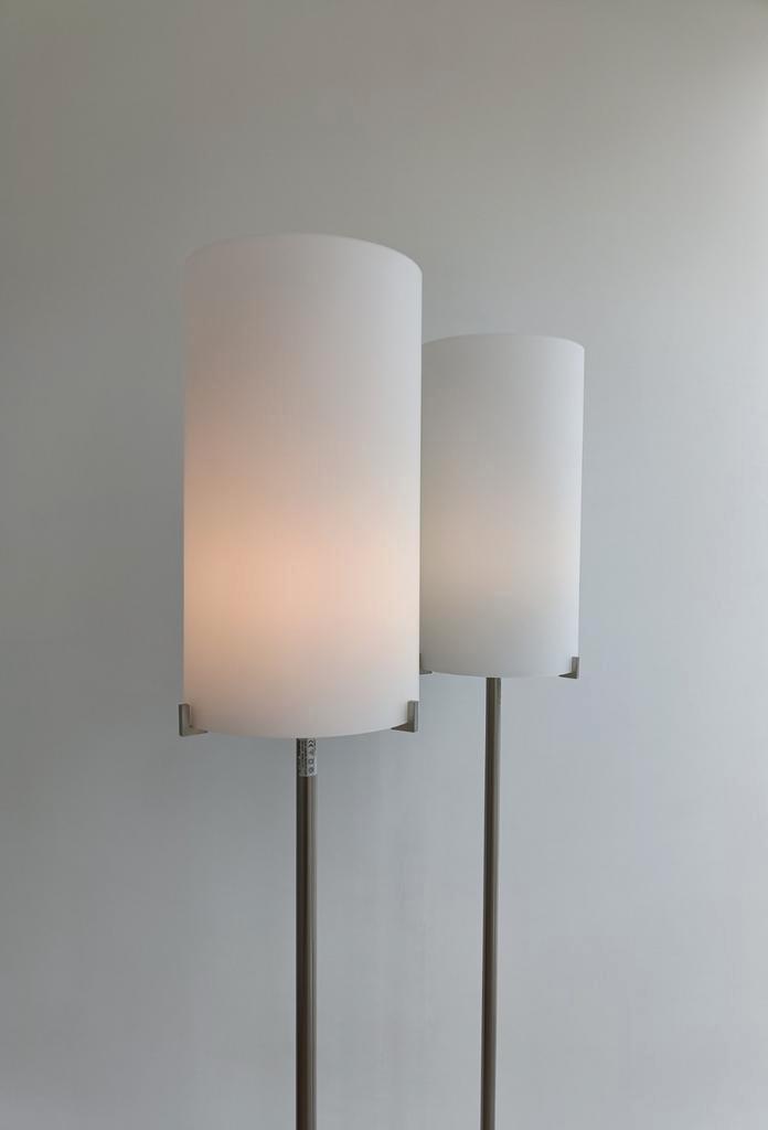 Prandina Cpl S1 vloerlampen, Huis en Inrichting, Lampen | Vloerlampen, Zo goed als nieuw, 150 tot 200 cm, Glas, Metaal, Overige materialen