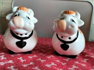 Leuk peper & zoutstel koeien ,keramiek beschikbaar voor biedingen