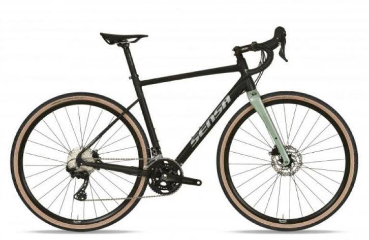 Sensa Romagna Gravel GRX 58cm Zwart 58cm 2025, Fietsen en Brommers, Fietsen | Racefietsen, Nieuw, Overige merken, 57 tot 61 cm