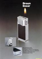 Braun Linear aansteker – designklassieker van Dieter Rams, Ophalen of Verzenden, Zo goed als nieuw, Aansteker