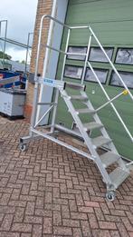 Bordestrap Platformtrap boottrap 7 treden 152 cm Zarges, Ophalen, Gebruikt, Trap, Minder dan 2 meter