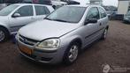 Opel Corsa C 1.0 12v Z10XE Zilver Z157 onderdelen, Auto-onderdelen