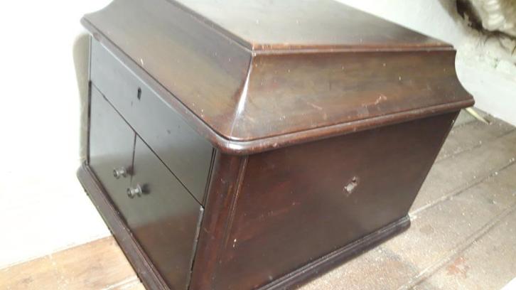 koffergrammafoon, Audio, Tv en Foto, Platenspelers, Gebruikt, Platenspeler, Overige merken, Ophalen