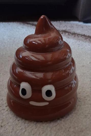 Grappige Spaarpot Drol beschikbaar voor biedingen