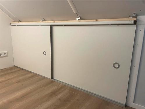 Schuifdeuren voor knieschotten, ophalen vóór vrijdag, Huis en Inrichting, Kasten | Kledingkasten, Zo goed als nieuw, Minder dan 100 cm