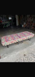 Opklapbed / Stretcher met Matras, Huis en Inrichting, Ophalen, 90 cm, 200 cm, Metaal