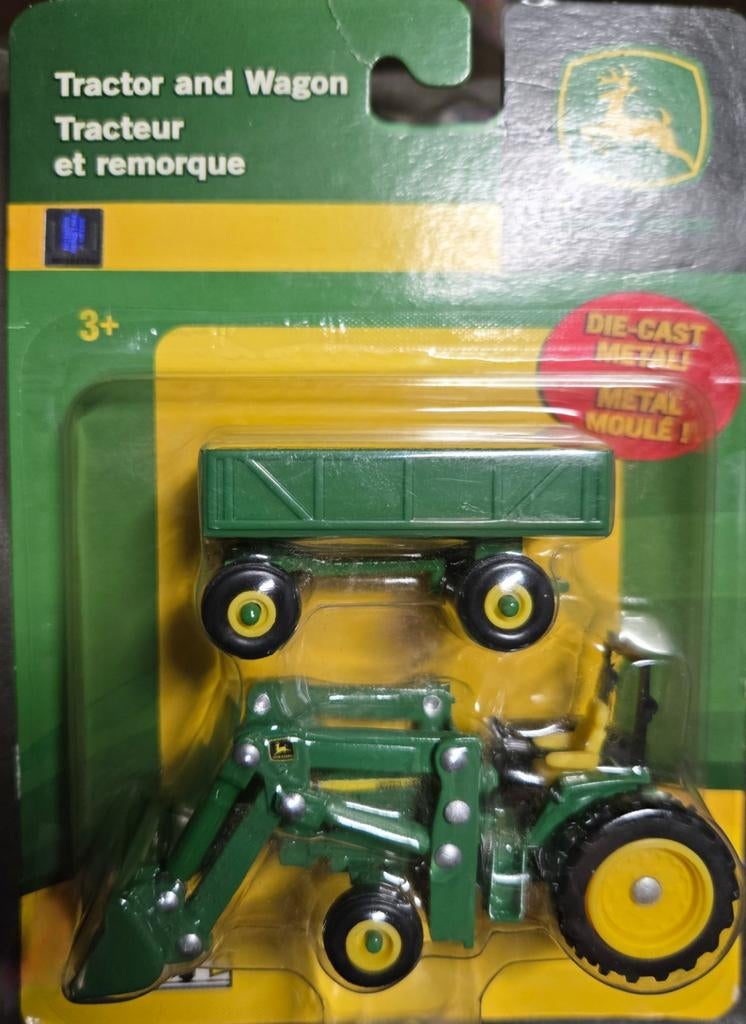 John Deere 1:64, Ophalen of Verzenden, Tractor of Landbouw