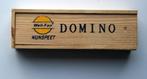 Domino spel in Well – Fairletjes, Hobby en Vrije tijd, Gezelschapsspellen | Bordspellen, Verzenden, Zo goed als nieuw, Reisspel