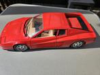 Bburago Ferrari Testarossa 1984., Hobby en Vrije tijd, Modelauto's | 1:18, Ophalen of Verzenden, Zo goed als nieuw, Bburago