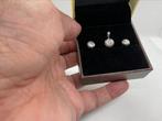 Oorbellen en hanger witgoud en diamanten, Ophalen of Verzenden, Goud