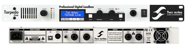 Two Notes Torpedo Live, Muziek en Instrumenten, Effecten, Gebruikt, Ophalen of Verzenden