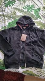 black burberry zip up hoodie, Kleding | Heren, Truien en Vesten, Maat 52/54 (L), Verzenden, Zwart, Zo goed als nieuw