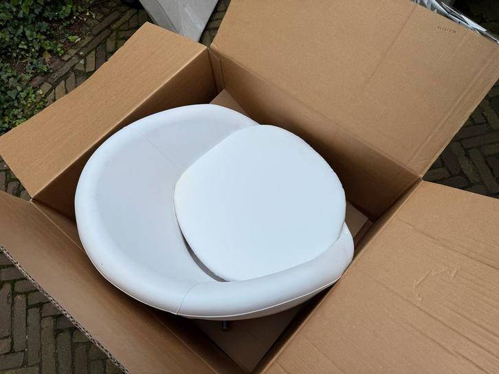 IKEA SKRUVSTA bureaustoel - Wit, Huis en Inrichting, Bureaustoelen, Zo goed als nieuw, Bureaustoel, Wit, Ergonomisch, Ophalen
