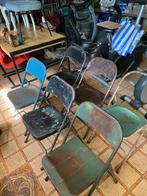 6 oude klapstoelen, Ophalen