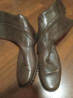 Bruine echt leren laarsjes half hoog maat 39, Ophalen of Verzenden, Nieuw, Bruin