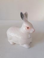 Michel Gaugant terrine in de vorm van een konijn 13x13 cm, Antiek en Kunst, Ophalen of Verzenden