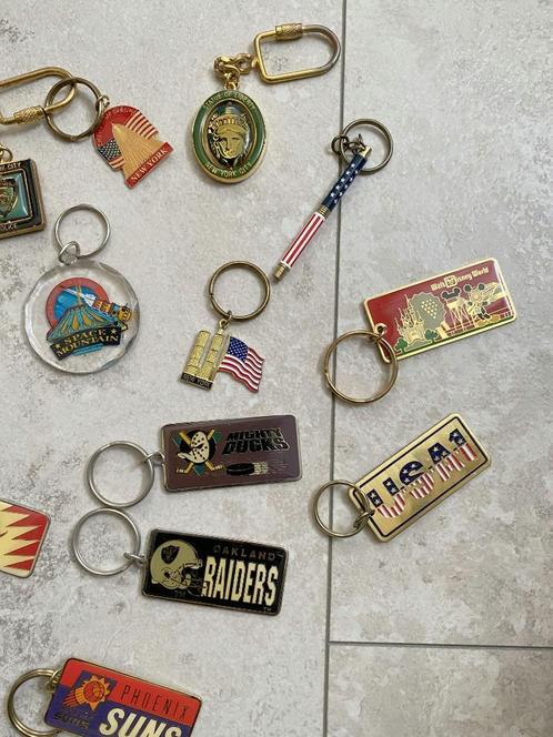 sleutelhanger N.Y. Twin Towers, W.B.Movieworld, Disneyland, Verzamelen, Sleutelhangers, Zo goed als nieuw, Overige typen, Ophalen of Verzenden