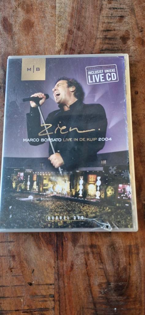 Marco Borsato - Zien! Live in de Kuip 2004 (DVD+CD), Cd's en Dvd's, Dvd's | Muziek en Concerten, Gebruikt, Muziek en Concerten