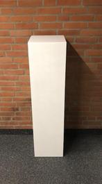 MAATWERK; WITTE ZUIL SOKKEL PILAAR KOLOM CONSOLE 120X30X30CM, Huis en Inrichting, Woonaccessoires | Zuilen en Pilaren, Ophalen of Verzenden