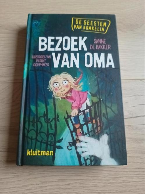 Sanne de Bakker - Bezoek van oma, Boeken, Kinderboeken | Jeugd | 10 tot 12 jaar, Zo goed als nieuw, Ophalen of Verzenden