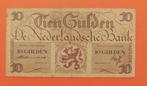 Bankbiljet 10 gulden 1945 Lieftinck, cat. PL42.b / 45-1b, Postzegels en Munten, Bankbiljetten | Nederland, Verzenden, 10 gulden