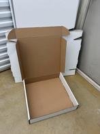 Kartonnen inpak dozen wit te koop 50 cent!, Doos, Minder dan 35 cm, Ophalen of Verzenden, Zo goed als nieuw