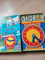 Spel klokkijken leren klok oefen met klokkijken, Ophalen of Verzenden, Zo goed als nieuw
