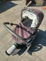 Easywalker Harvey - zeer compleet, kleur donkergrijs, Kinderen en Baby's, Kinderwagens en Combinaties, Gebruikt, Combiwagen, Verstelbare duwstang