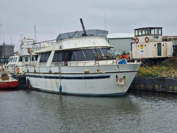 Jacabo 1800 opknappers, Watersport en Boten, Motorboten en Motorjachten, Staal, Diesel, 50 pk of meer, Ophalen of Verzenden