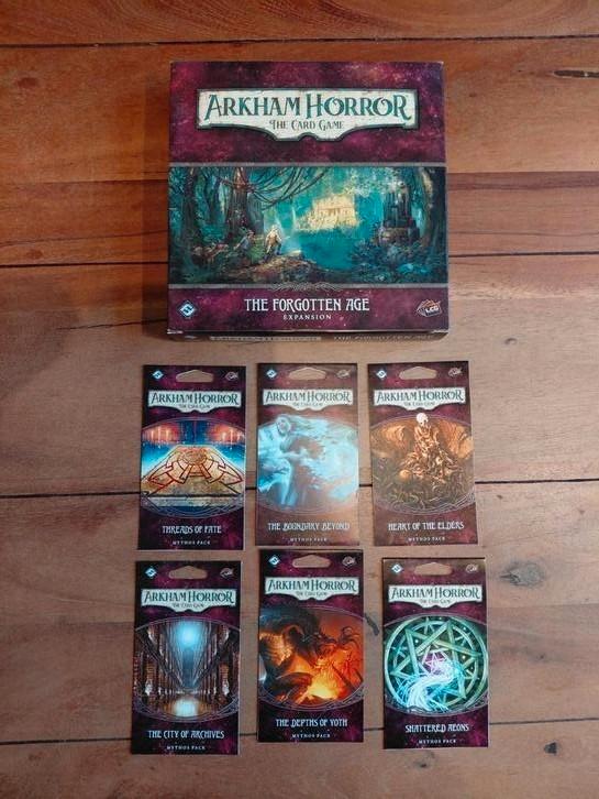 Arkham horror the forgotten age, Hobby en Vrije tijd, Gezelschapsspellen | Kaartspellen, Zo goed als nieuw, Ophalen of Verzenden