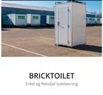 Brick geisoleerde toilet met vaste wc en vermaler, Ophalen