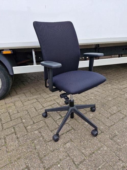 9x Wiesner Hager design bureaustoel refurbished netweave, Huis en Inrichting, Bureaustoelen, Zo goed als nieuw, Bureaustoel, Zwart