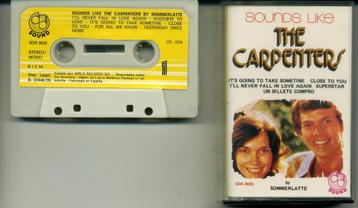 Sounds Like The Carpenters 12 nrs cassette 1976 ZGAN beschikbaar voor biedingen