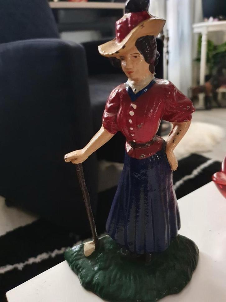 3 x  Vintage gietijzeren  deurstop, Antiek en Kunst, Curiosa en Brocante, Verzenden