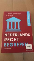M. de Blois - Nederlands recht begrepen, Ophalen of Verzenden, Zo goed als nieuw, M. de Blois
