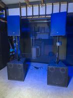 Lem Pegasus 212N/118N Speaker Set Compleet, Gebruikt, 120 watt of meer, Front, Rear of Stereo speakers, Ophalen